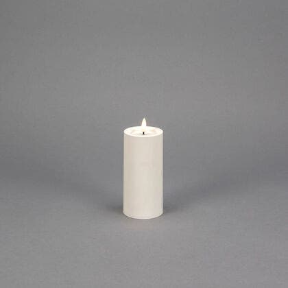 LED candle White 15cm 2xAA