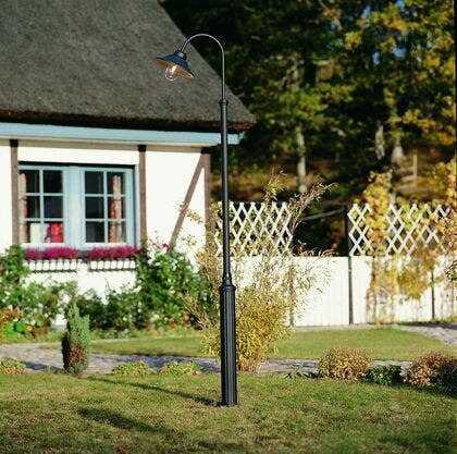 Vega Single Post Matt Black