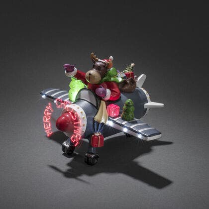 Fiberoptiskt flygplan