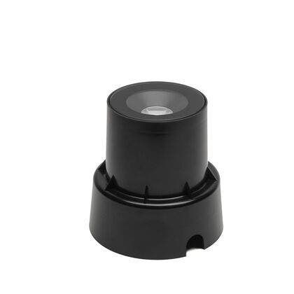 Ground spot HP LED Black glass