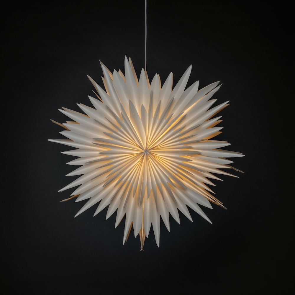 Paper star deals pendant light