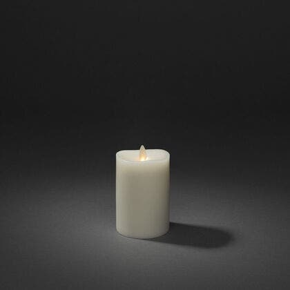 Vaxljus 7,6x14 cm LED