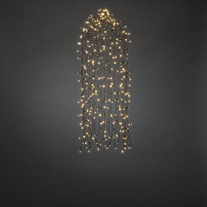 Ljusdekor 30 cm 400 v.vita LED