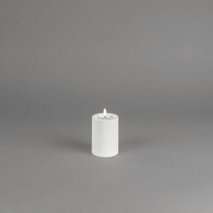 LED candle White 10cm 2xAA