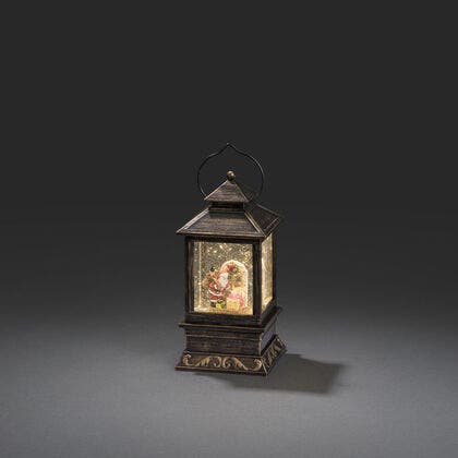 Vattenfylld minilykta tomte