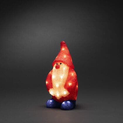 Tomte akryl 36cm 32 Led