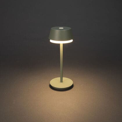 Lyon bordslampa usb Grön/grå
