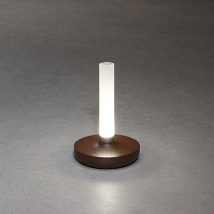 Biarritz bordslampa rost USB