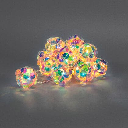 10 LED diamanter batteri/timer