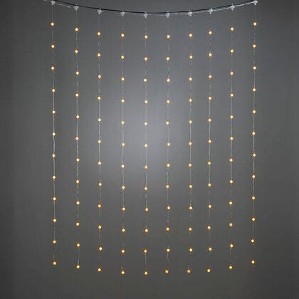 Gardinslinga 120 amber LED USB