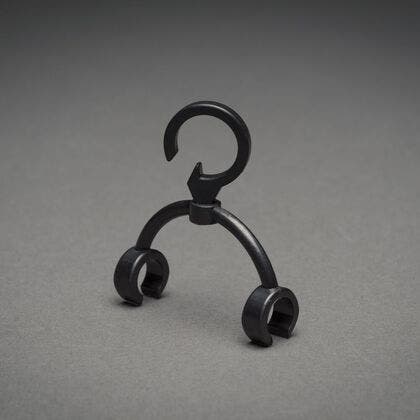 Hanger light set w round cable