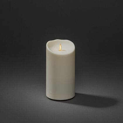 Candle LED 9.5 x 18,4cm B/O