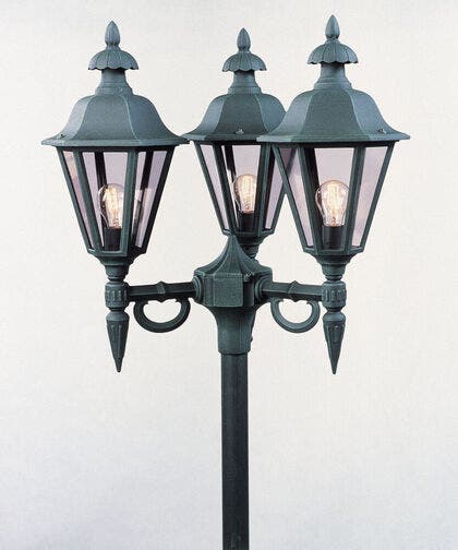 Pallas Triple Head Shiny Green