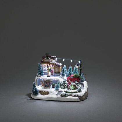 Mekanisk juldekoration LED