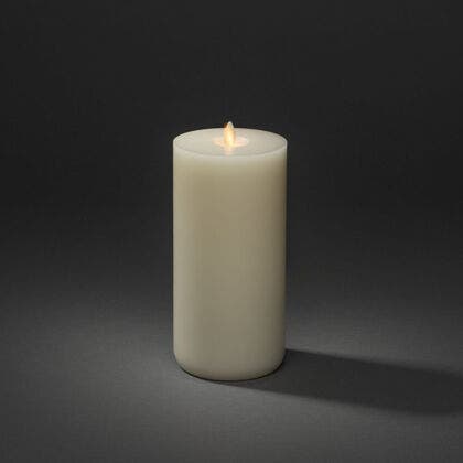 Vaxljus 9,6x21,8 cm LED