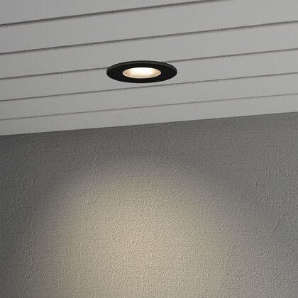 Inbyggd takspot LED