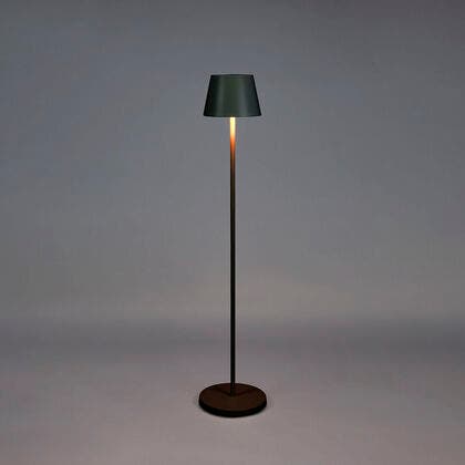 Pomezia M golvlampa Svart USB