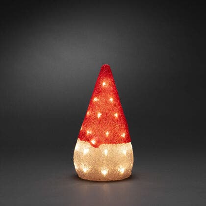 Tomte akryl 37cm 32 Led