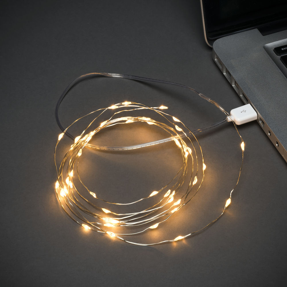 Micro LED Lichterkette mit USB