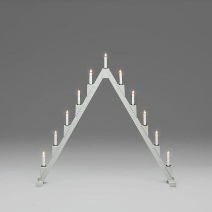 Elljusstake 11 lj vikbar grå