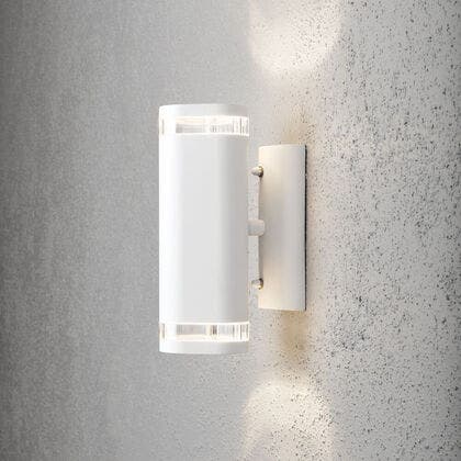 Modena Double Wall Light White