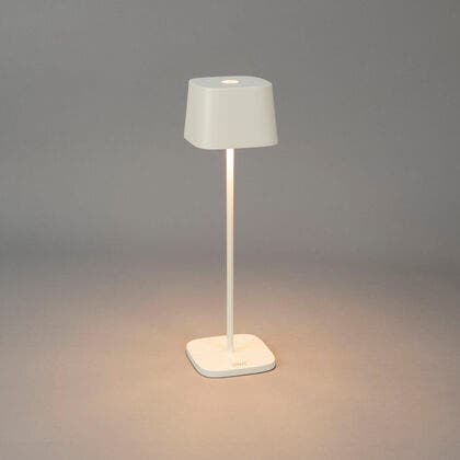 Capri bordslampa vit USB