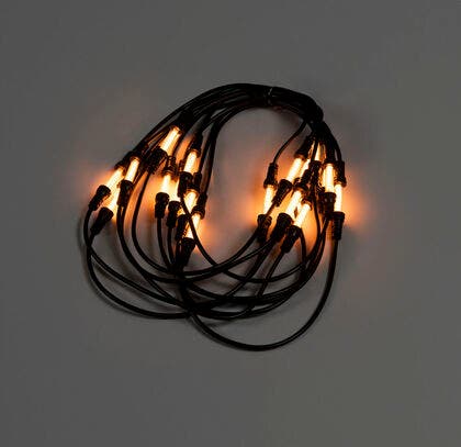 Slinga 30 avlånga amber LED
