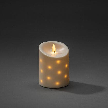 Plastic Candle LED B/O