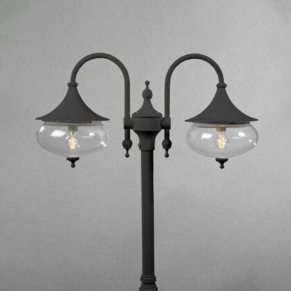 Libra Twin Head - Matt Black